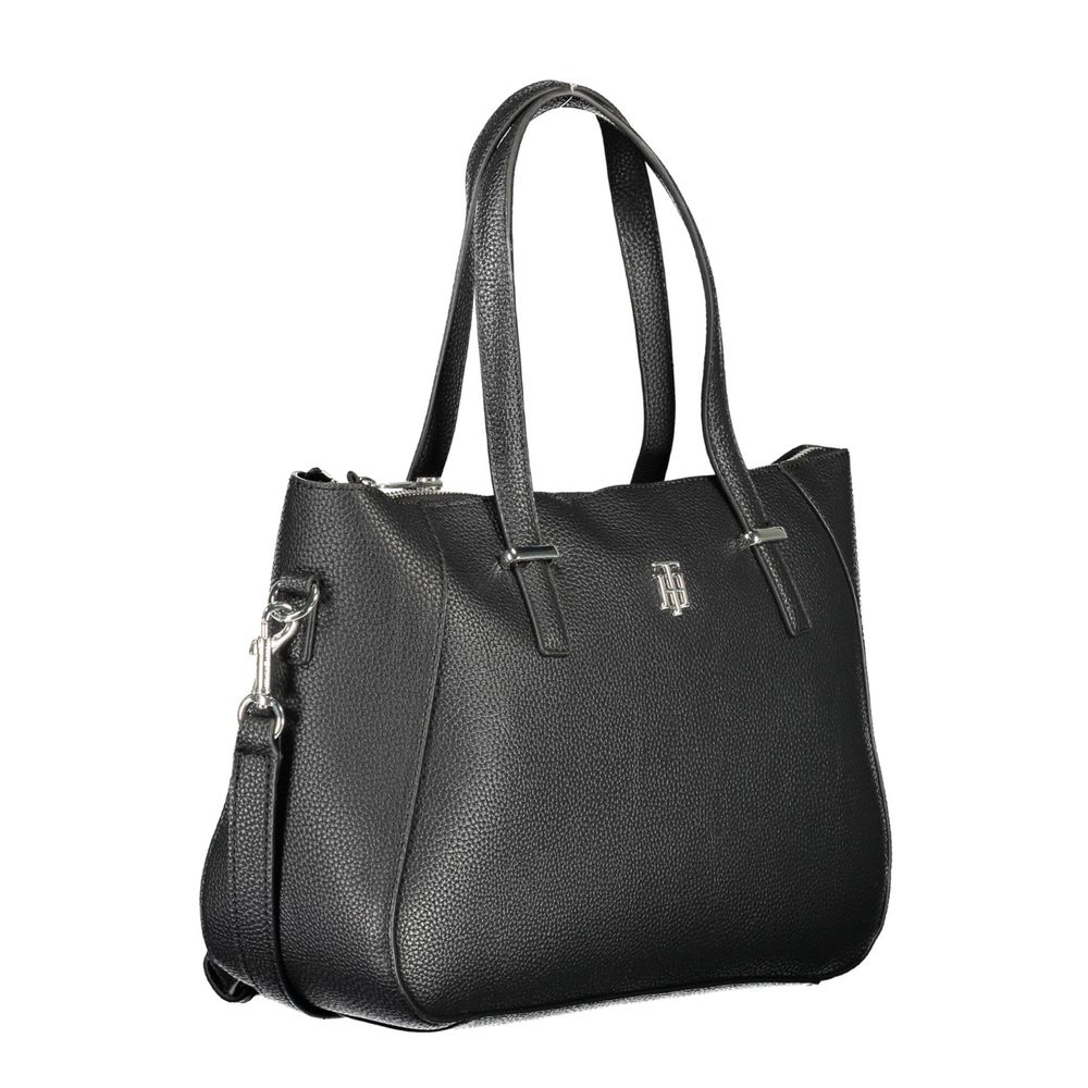 Bolsa Feminina Tommy Hilfiger Preta de Polietileno