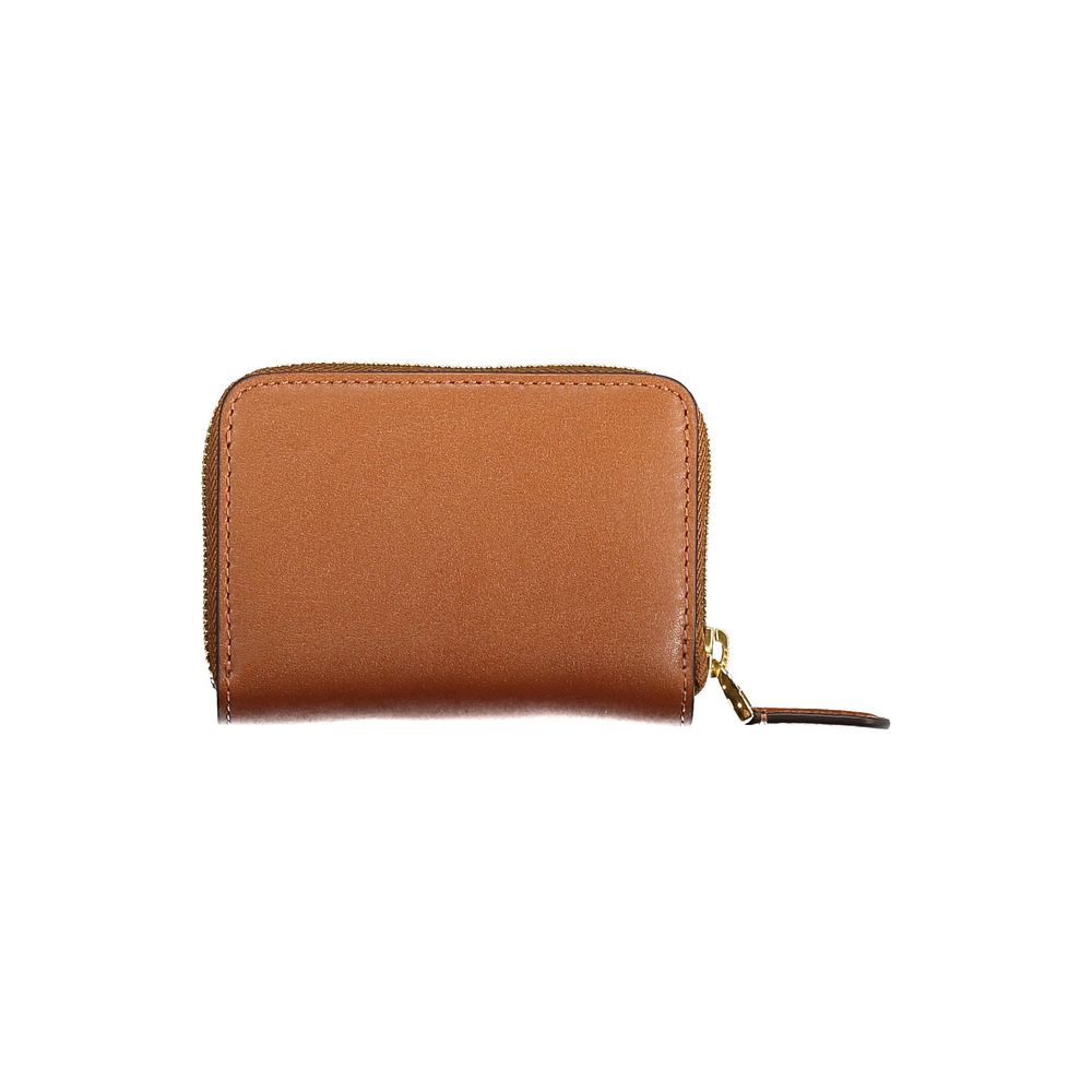 Carteira de couro marrom Ralph Lauren