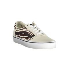 Tênis Vans Bege Couro Feminino