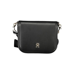 Bolsa Tommy Hilfiger Preta de Polietileno