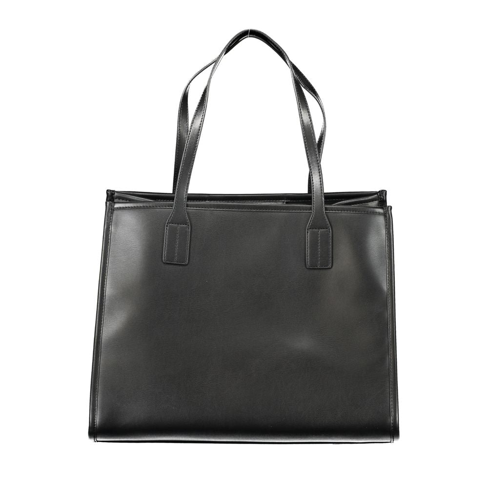 Bolsa Tommy Hilfiger Preta de Polietileno