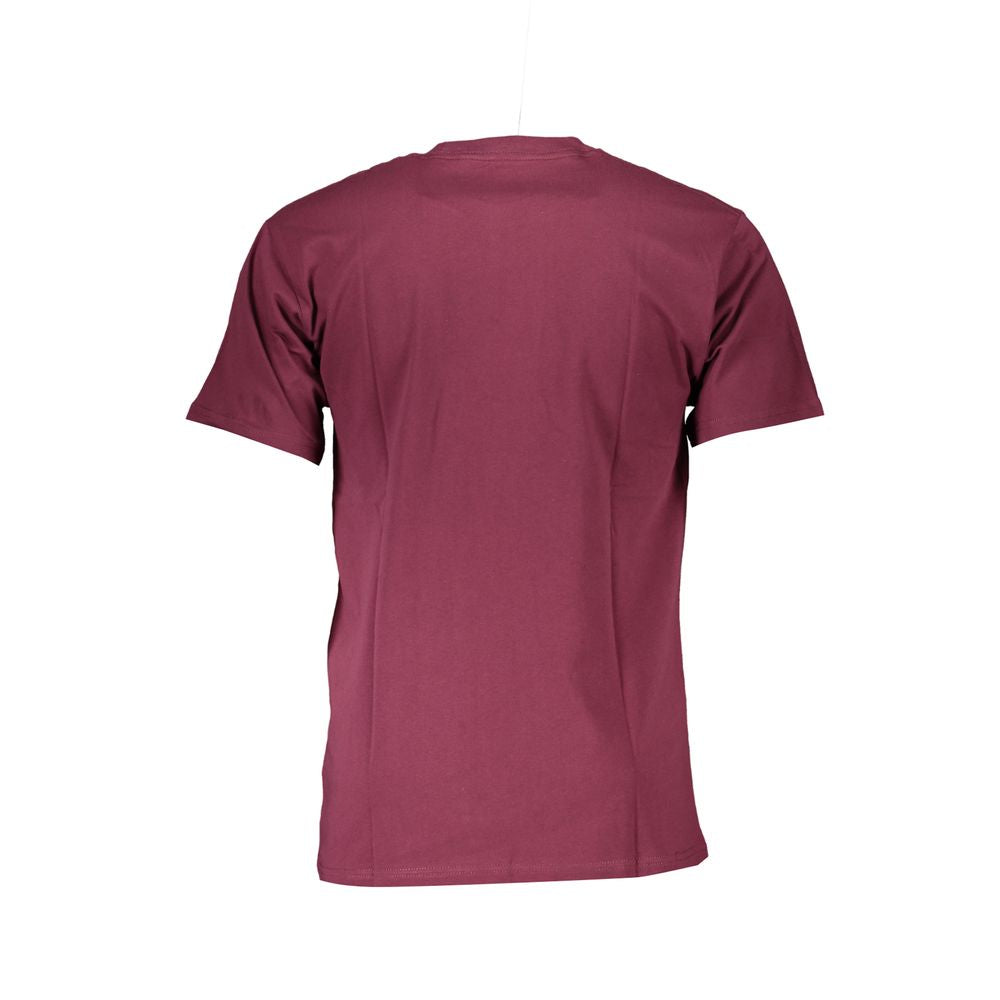 Camiseta de algodão roxa da Vans