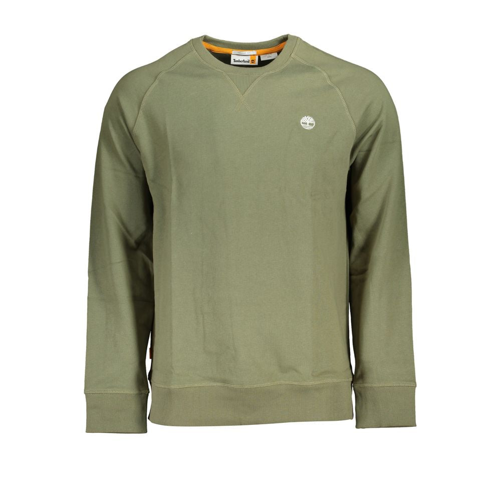 Moletom Timberland Classic Green com gola redonda escovada