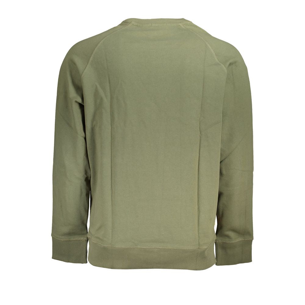 Moletom Timberland Classic Green com gola redonda escovada