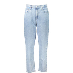 Calça Jeans Tommy Hilfiger Azul Claro Algodão Feminina