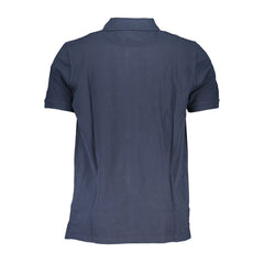Camisa polo de algodão azul Timberland