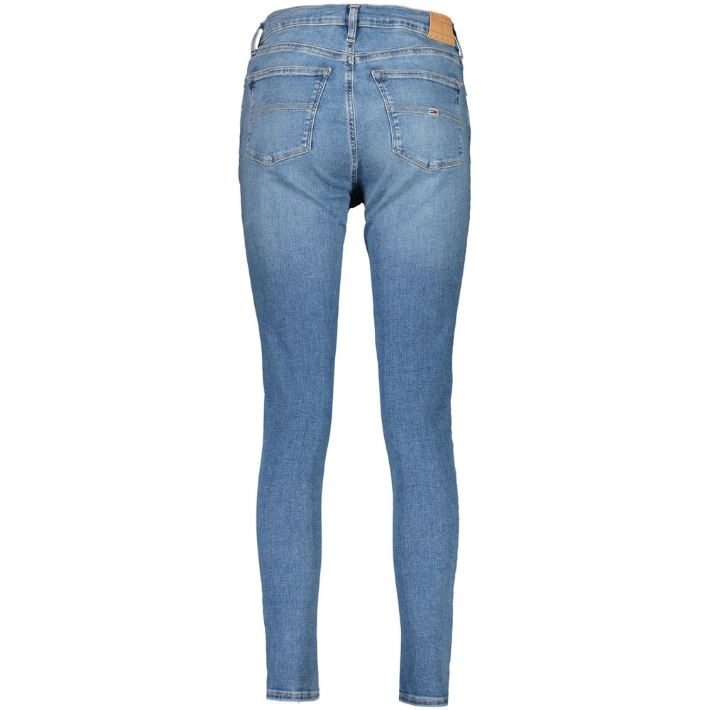Calça jeans e calça Tommy Hilfiger de algodão azul