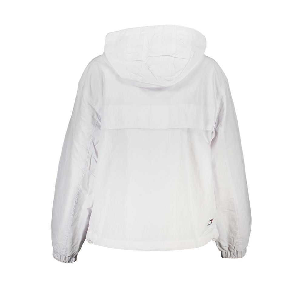 Jaquetas e casacos de poliamida branca Tommy Hilfiger
