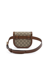 Bolsa de cinto Gucci GG Bege Monograma Horsebit 1955