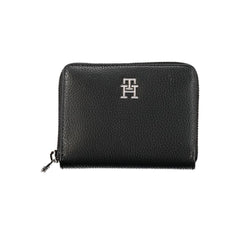 Carteira Tommy Hilfiger Elegante Preta de Polietileno