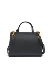 Bolsa de mão Gucci GG Marmont de couro preto