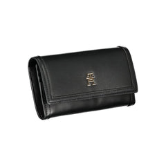 Carteira Tommy Hilfiger Elegant Black com dois compartimentos