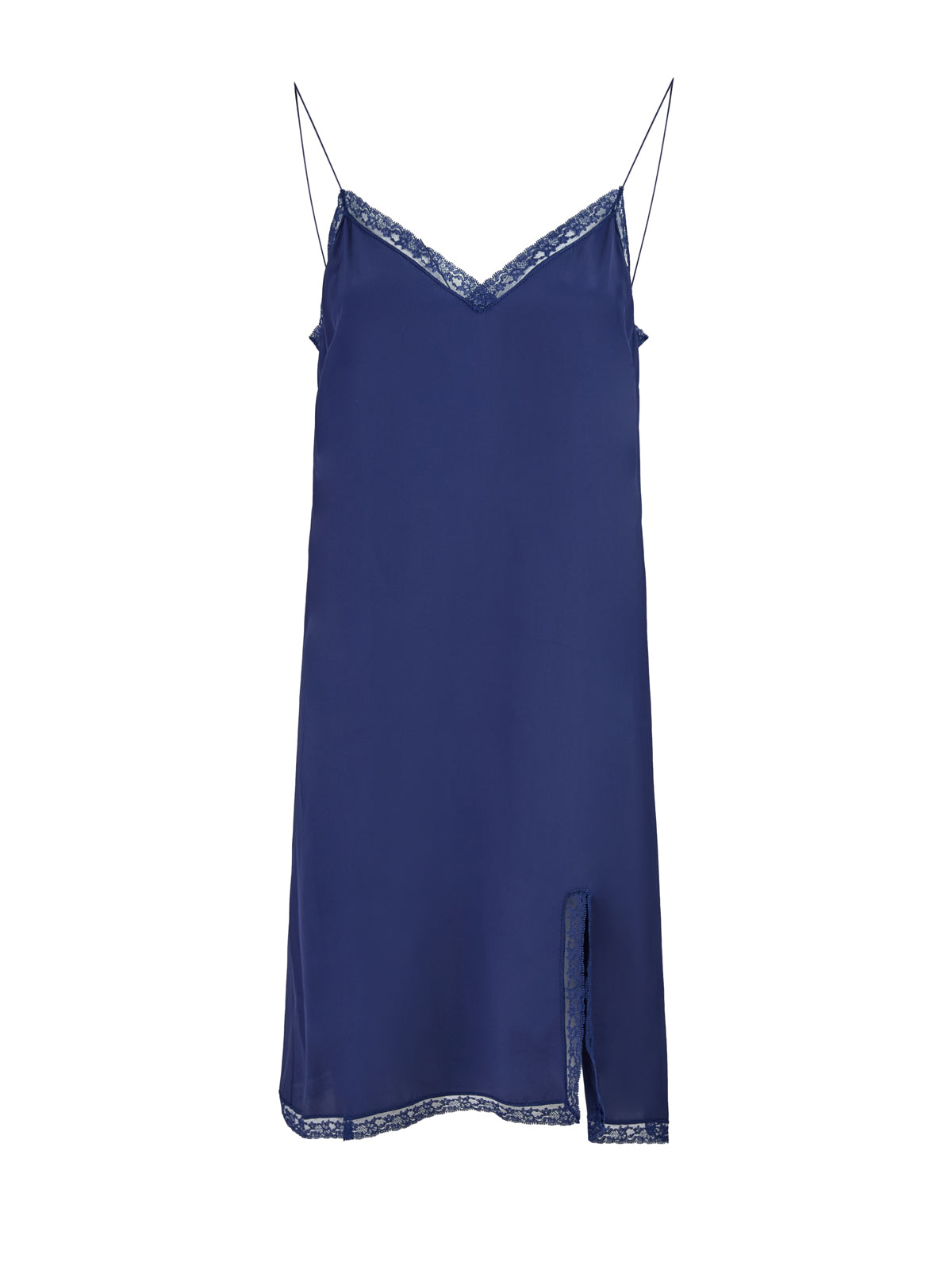 Vestido longo médio de viscose e algodão Gucci Blu