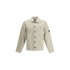 Camisa de algodão e linho da CP Company