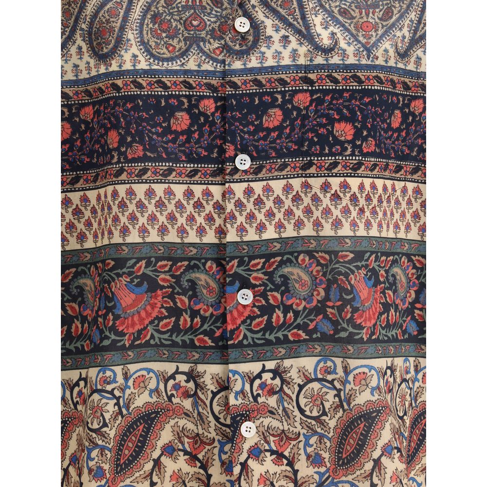 Camisa Valentino Bowling Voyage Imaginaire