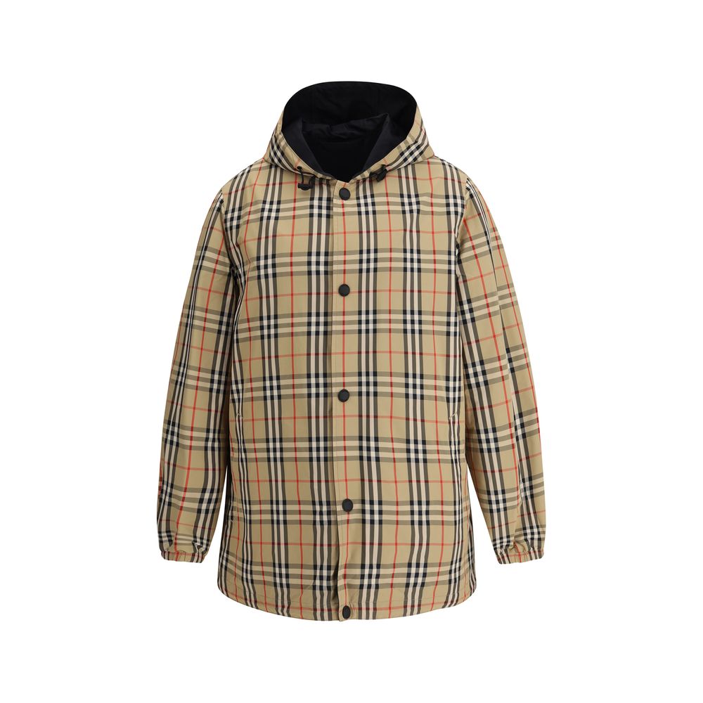 Jaqueta impermeável reversível Burberry