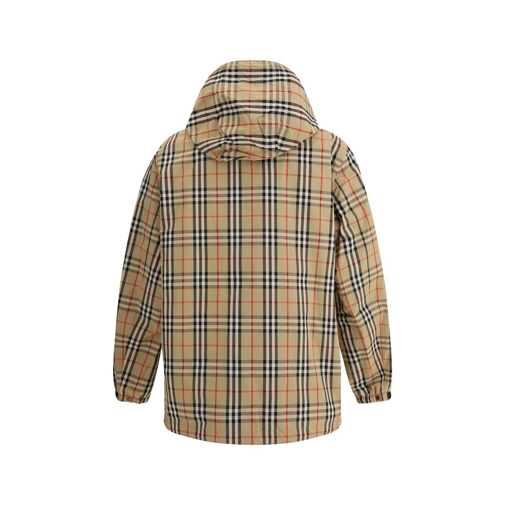 Jaqueta impermeável reversível Burberry
