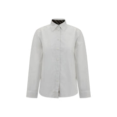 Camisa de algodão Burberry