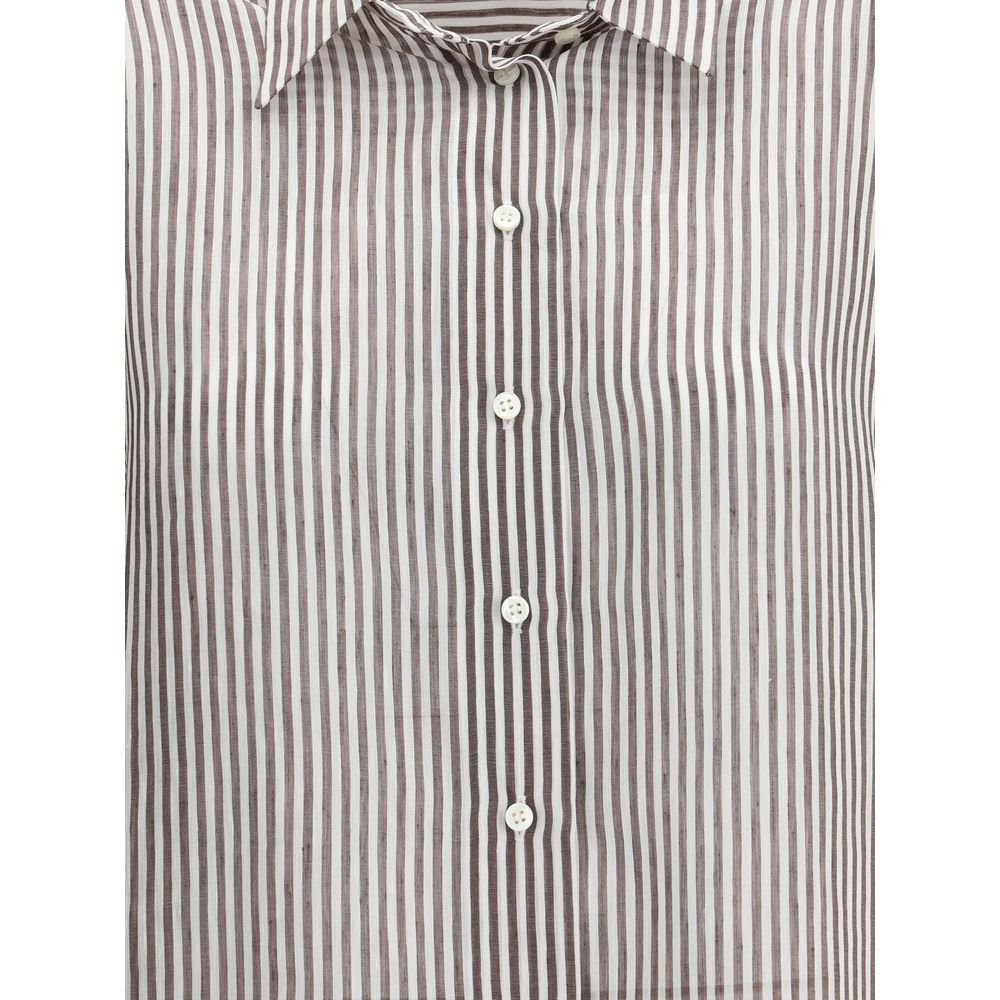 Camisa Listrada Brunello Cucinelli