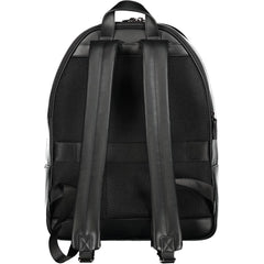 Mochila Tommy Hilfiger de poliéster preta