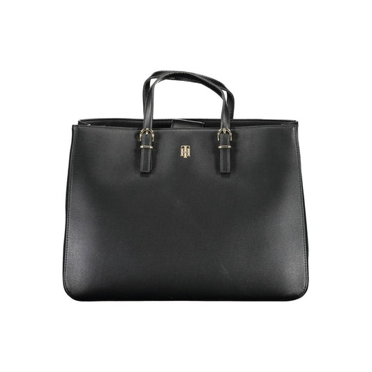 Bolsa Feminina Tommy Hilfiger Preta de Polietileno