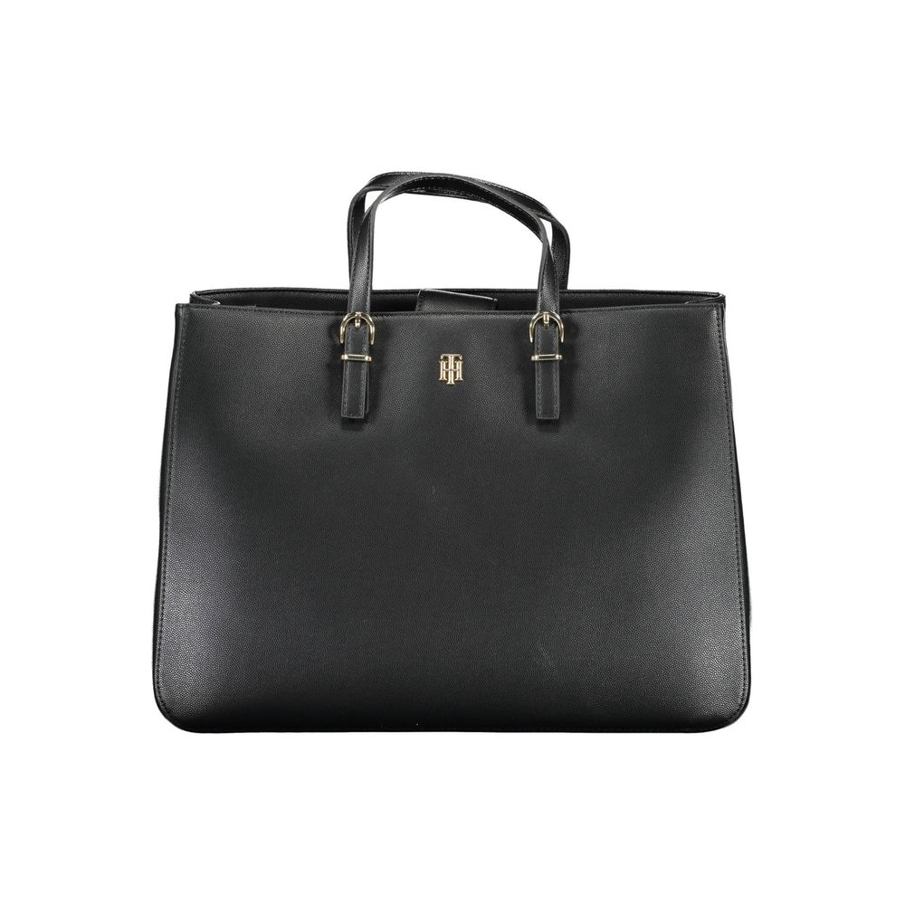 Bolsa Feminina Tommy Hilfiger Preta de Polietileno