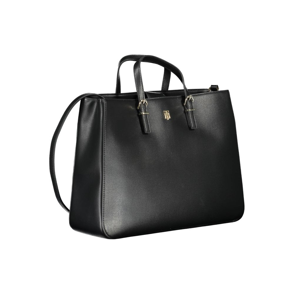 Bolsa Feminina Tommy Hilfiger Preta de Polietileno