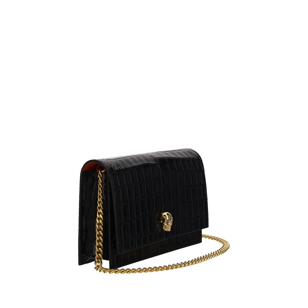 Alexander McQueen Bolsa de Ombro Mini Caveira