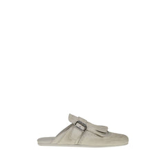 Mulas de couro Prada