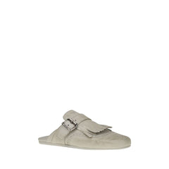 Mulas de couro Prada