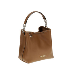 Bolsa balde de couro Gucci GG Emblem
