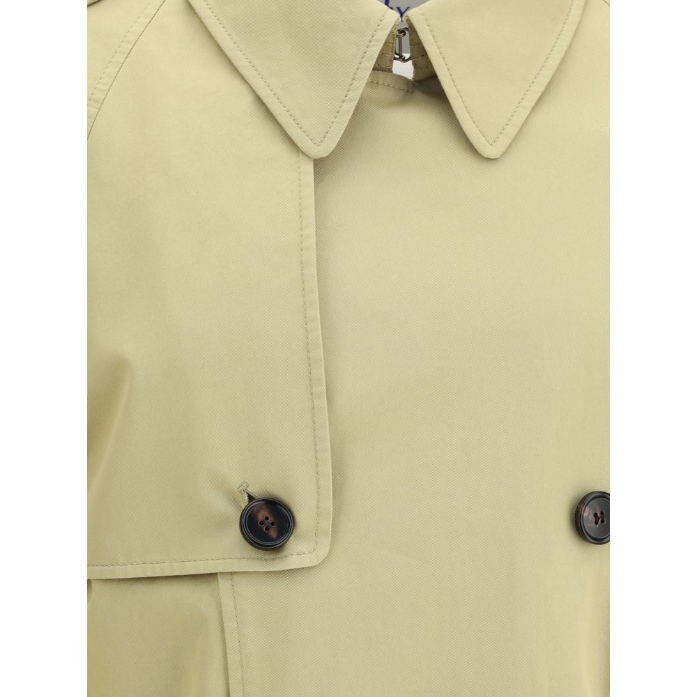 Burberry Trench Coat médio de gabardine de algodão