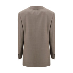 Blazer de lã Saint Laurent