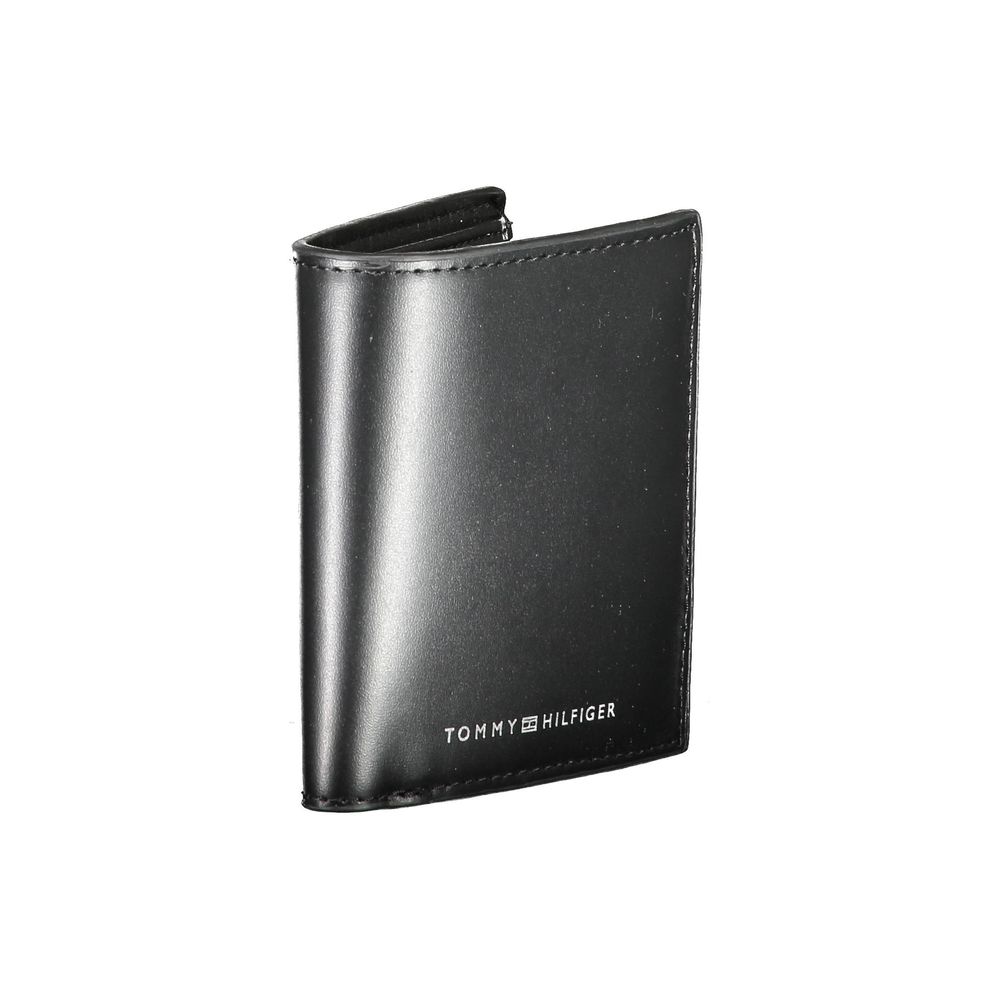 Carteira Masculina Tommy Hilfiger de Couro Preta