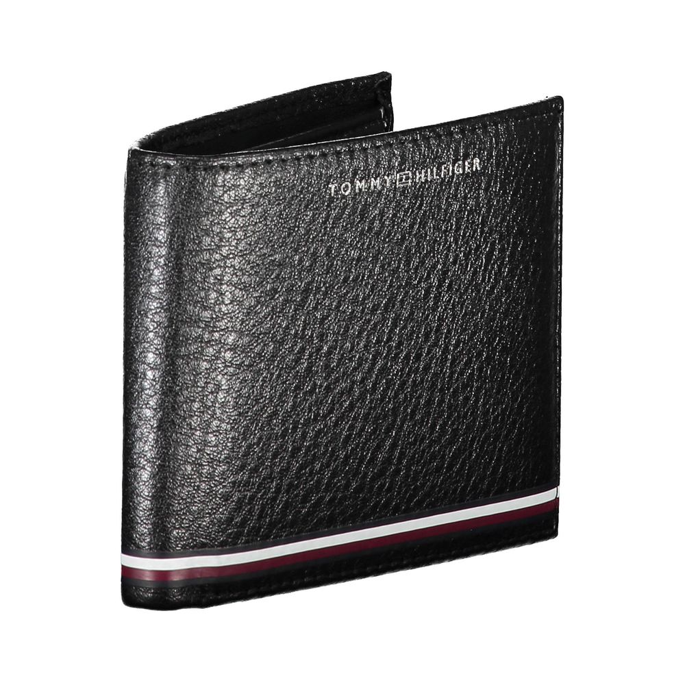 Carteira Masculina Tommy Hilfiger de Couro Preta
