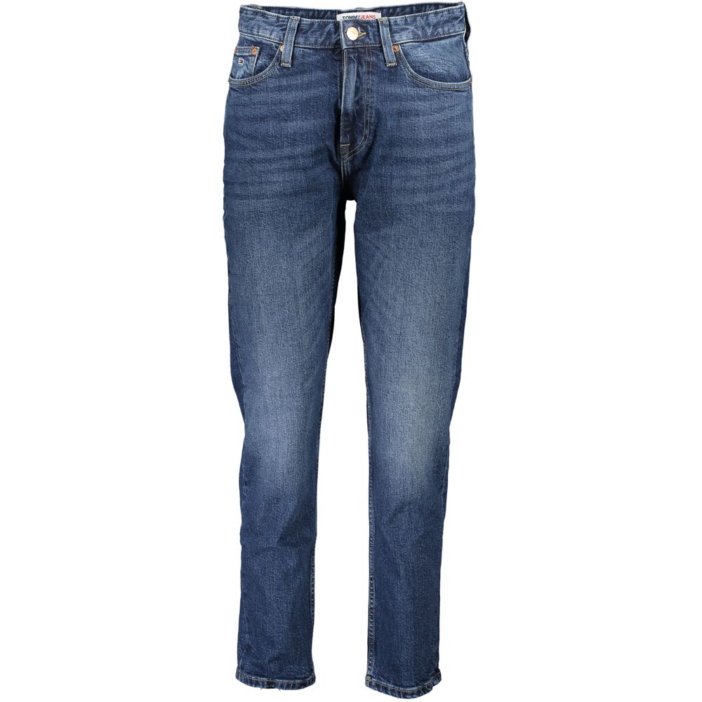 Calça jeans e calça Tommy Hilfiger de algodão azul