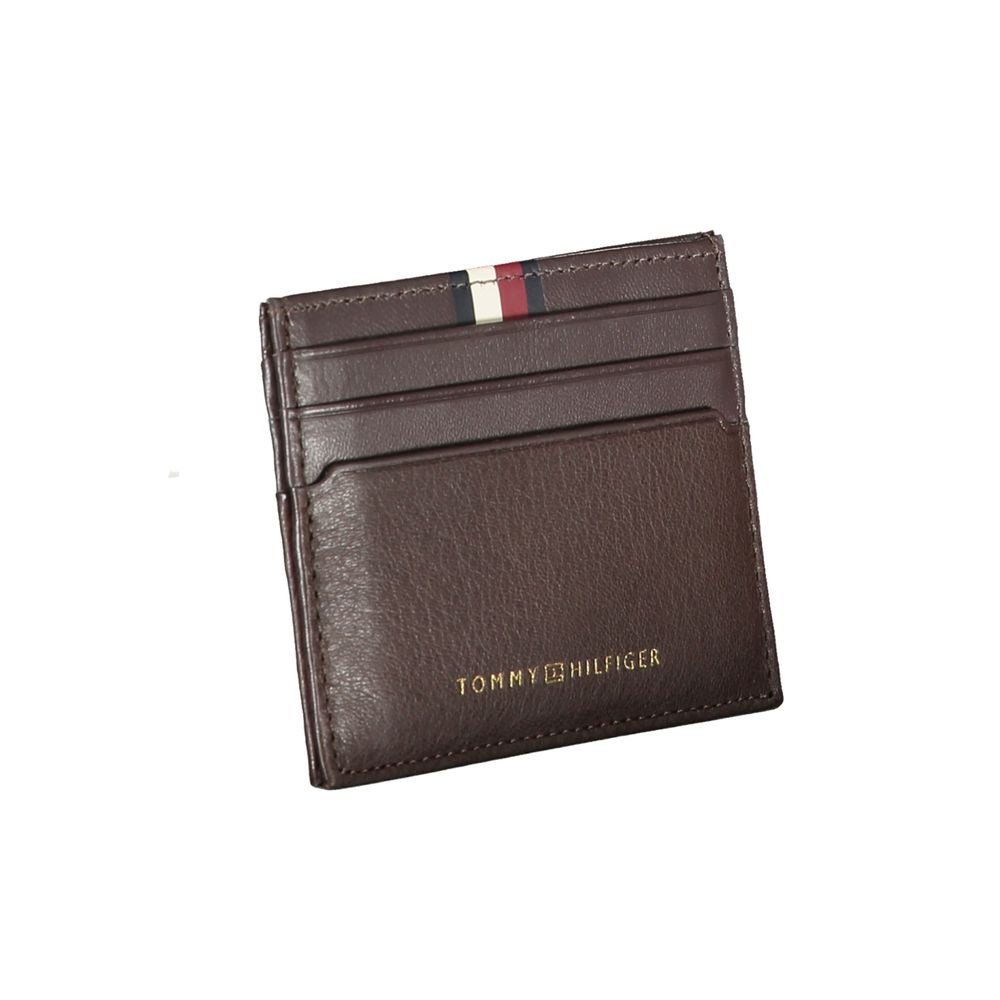 Carteira Masculina Tommy Hilfiger de Couro Marrom