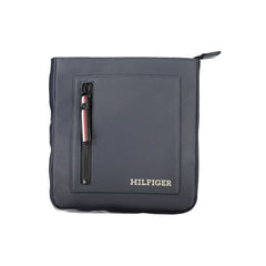 Bolsa de ombro Tommy Hilfiger Chic Blue com detalhes contrastantes