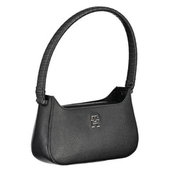 Bolsa Tommy Hilfiger Preta de Polietileno
