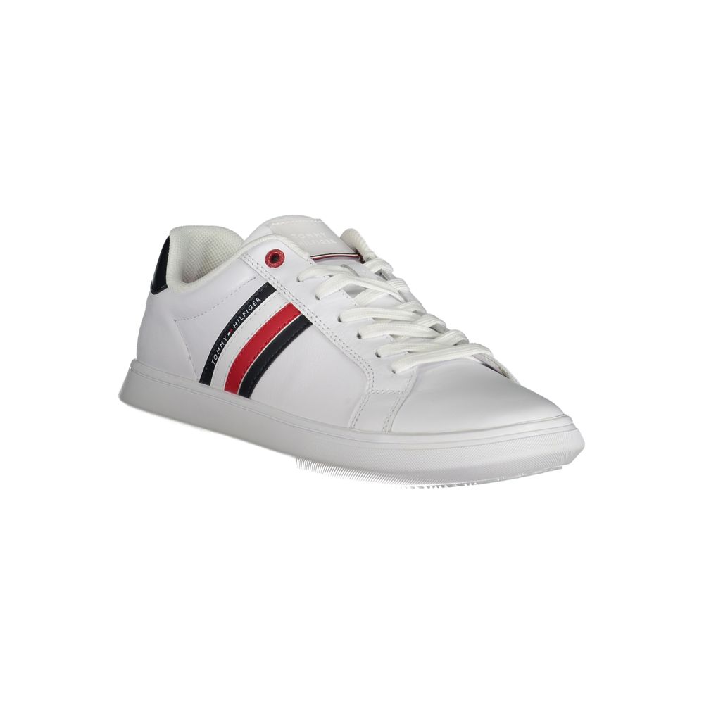Tênis Tommy Hilfiger Sleek com cadarço e detalhes contrastantes