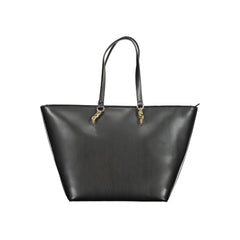 Bolsa Tommy Hilfiger Preta de Polietileno