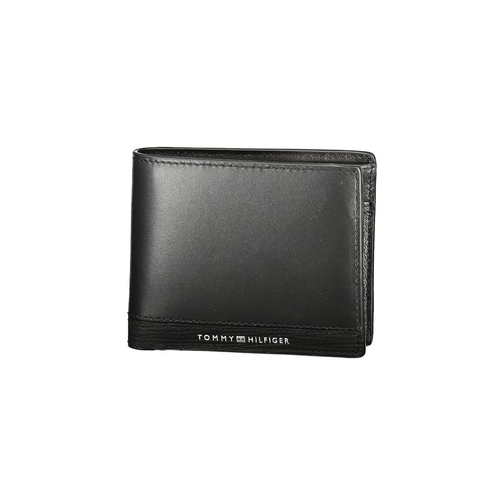 Carteira Masculina Tommy Hilfiger de Couro Preta