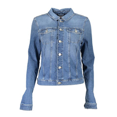 Tommy Hilfiger Blue Cotton Jackets & Coat