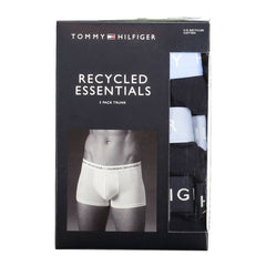 Pacote Trio de Boxers Tommy Hilfiger Pretos de Algodão Masculino