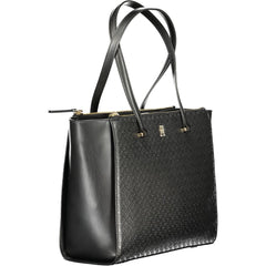 Bolsa Feminina Tommy Hilfiger Preta de Polietileno