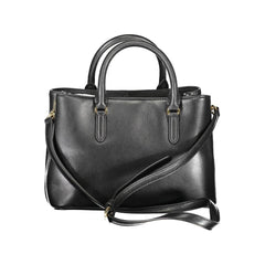 Bolsa de couro preta Ralph Lauren