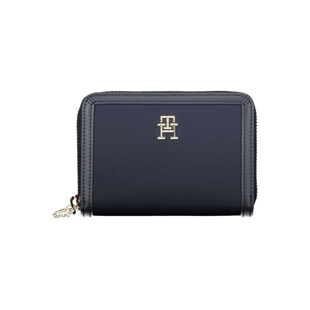 Carteira Tommy Hilfiger Chic Blue com vários compartimentos