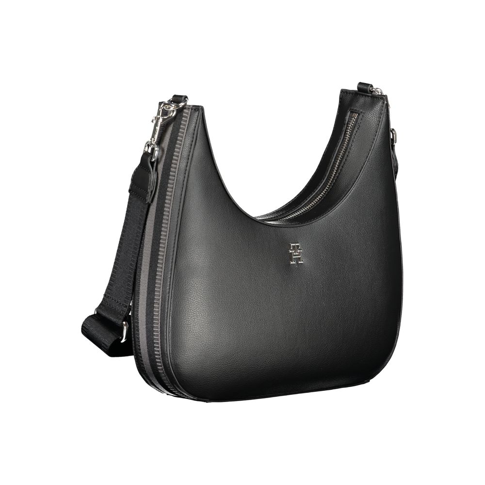 Bolsa Tommy Hilfiger Preta de Poliéster