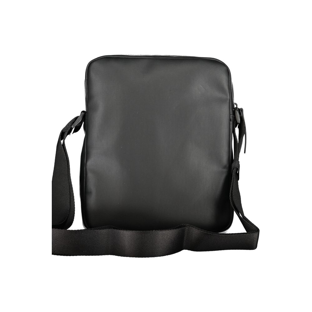 Bolsa de ombro Tommy Hilfiger preta de polietileno