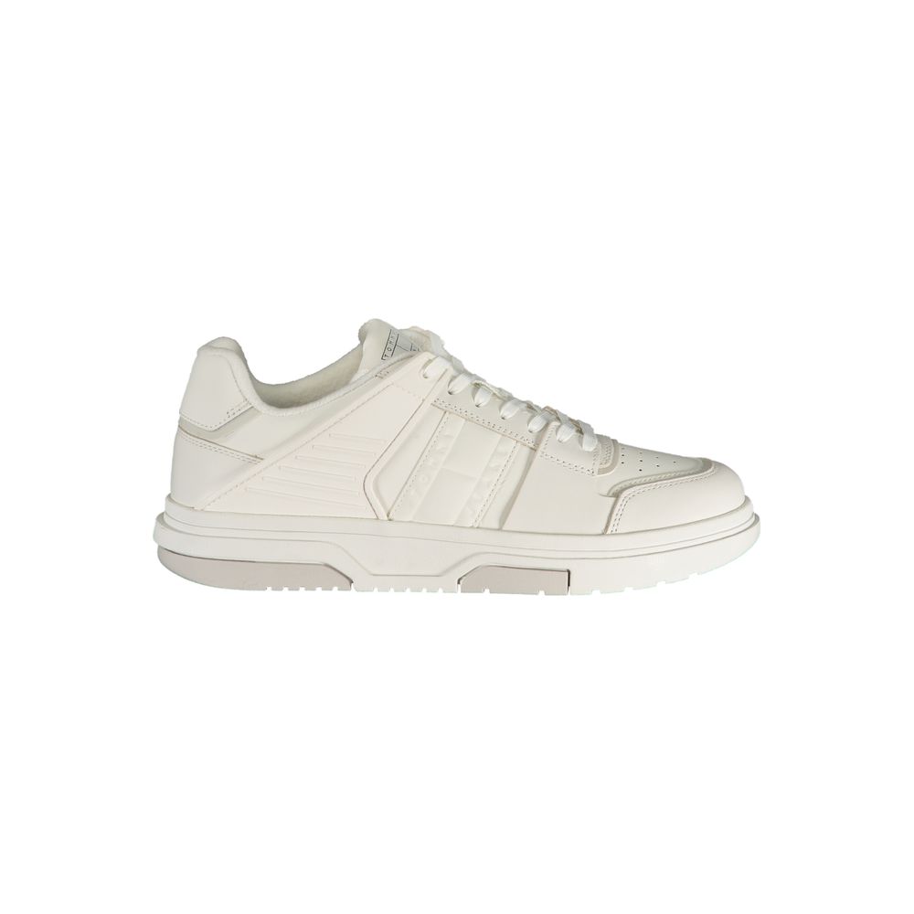 Tênis Tommy Hilfiger Masculino em Couro Branco